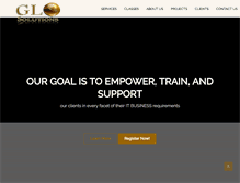 Tablet Screenshot of glosolutionsinc.com